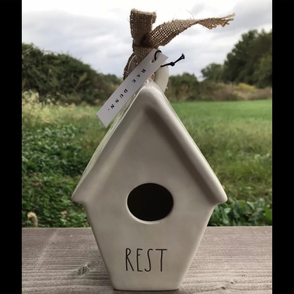 Rae Dunn Birdhouse Rest